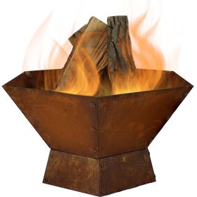 f23 Inch  Rustic Steel Affinity Fire Pit