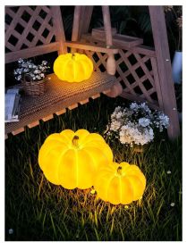 Indoor & Outdoor Pumpkin Lantern LED Lantern for patio terrance  garden